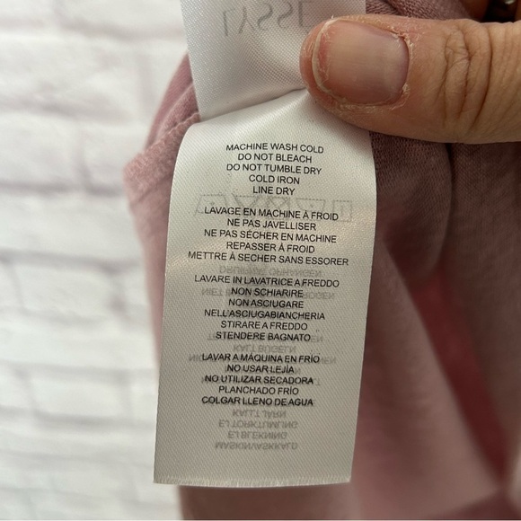 NWT Lysse Classic Scoop-Neck Linen Jersey Tee - Picture 12 of 14